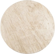Pietra 121.9cm Travertine Solid Mango Wood Dining Table