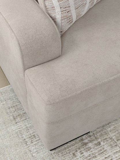 Ashley AS59902 High Profile Sofa & Loveseat Taupe