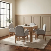 Waldorf 92.1cm Tempered Glass Dining Table