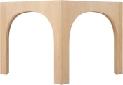 Waldorf 92.1cm Tempered Glass Dining Table