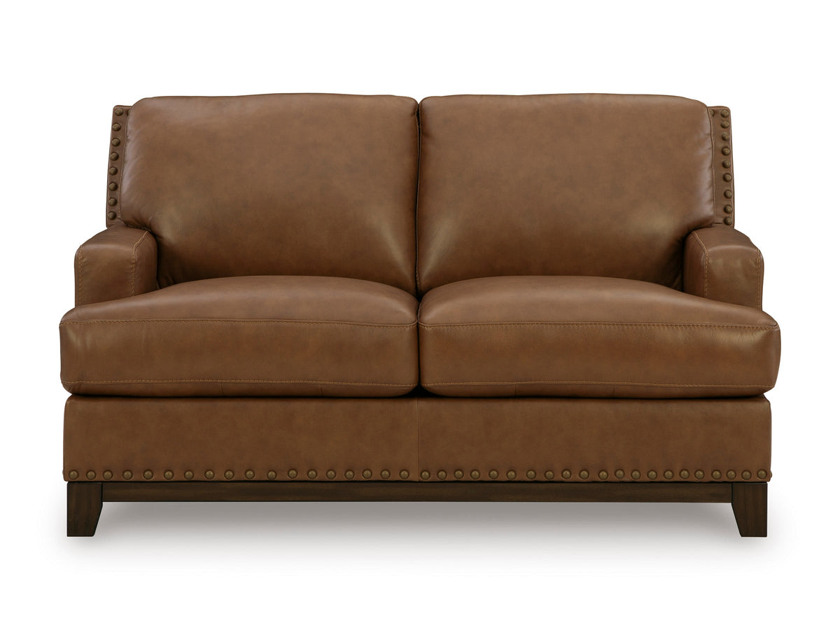 ASPC73109 Saonara Living Room Sofa Set Amber