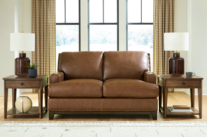 ASPC73109 Saonara Living Room Sofa Set Amber