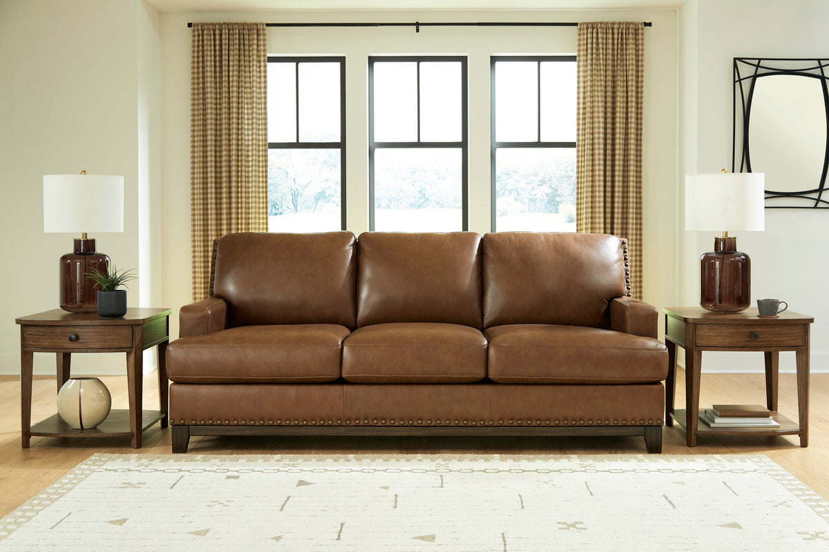 ASPC73109 Saonara Living Room Sofa Set Amber