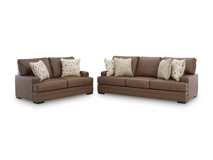 VillaCourt AS74909 Living Room Sofa Caramel