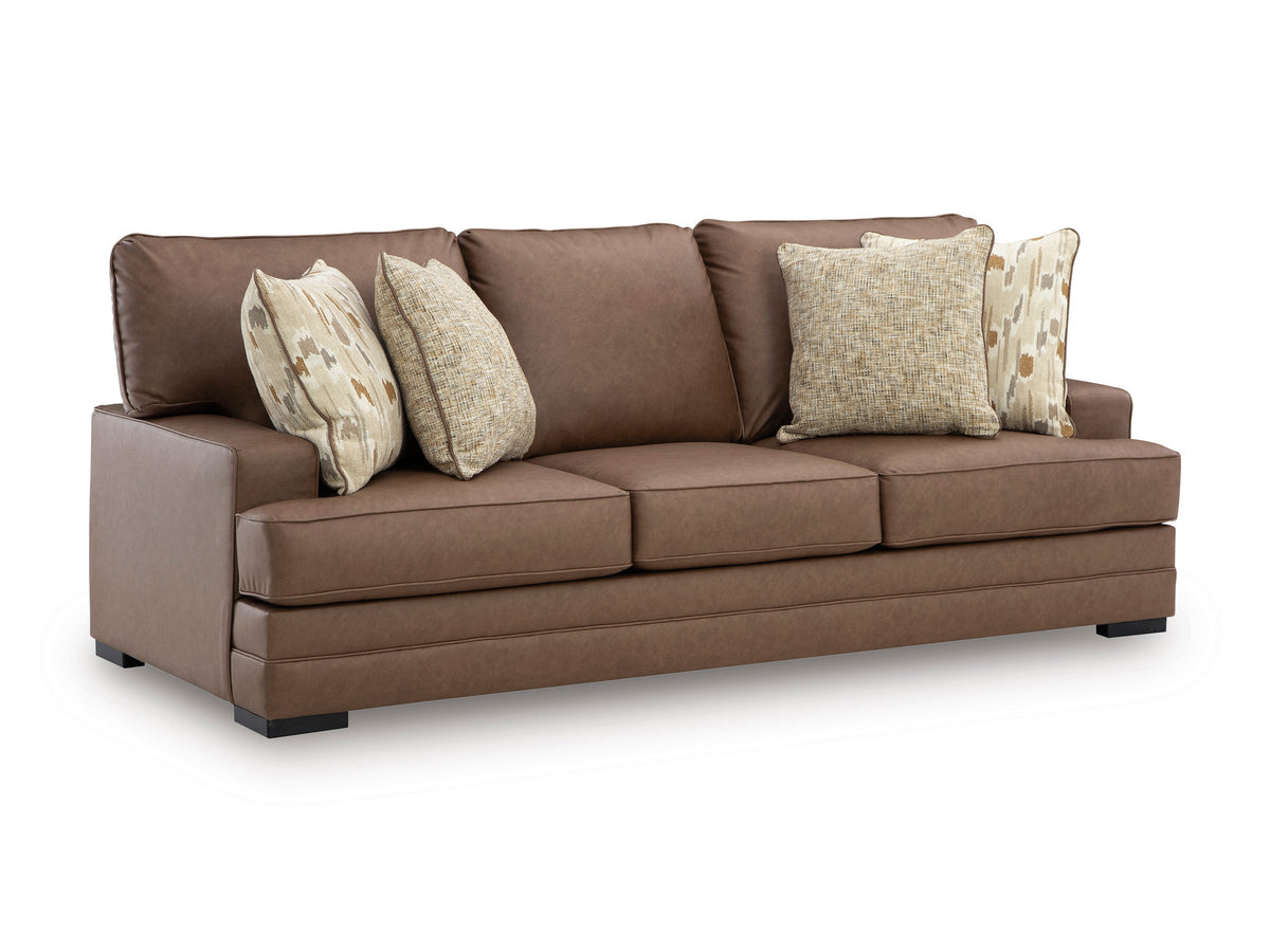 VillaCourt AS74909 Living Room Sofa Caramel