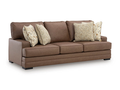 VillaCourt AS74909 Living Room Sofa Caramel