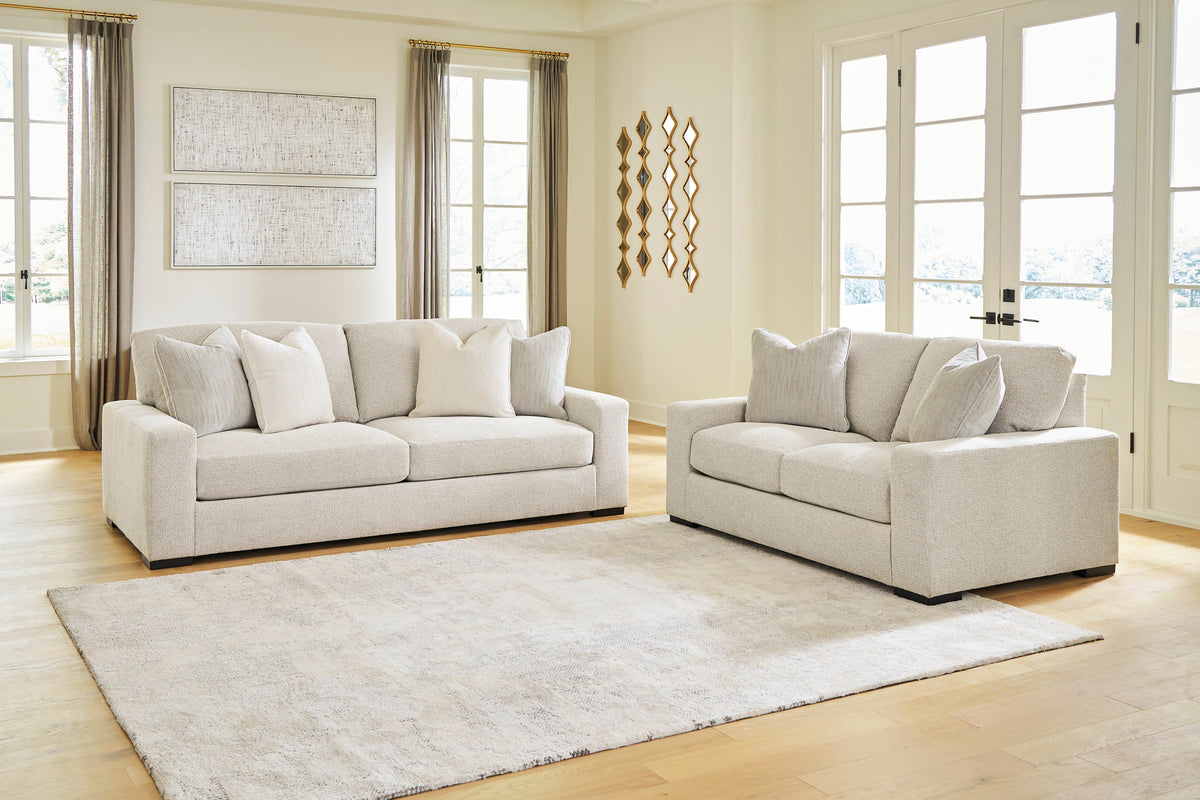 ASPC81310 Conlee-Pike Sofa and Loveseat Set Linen