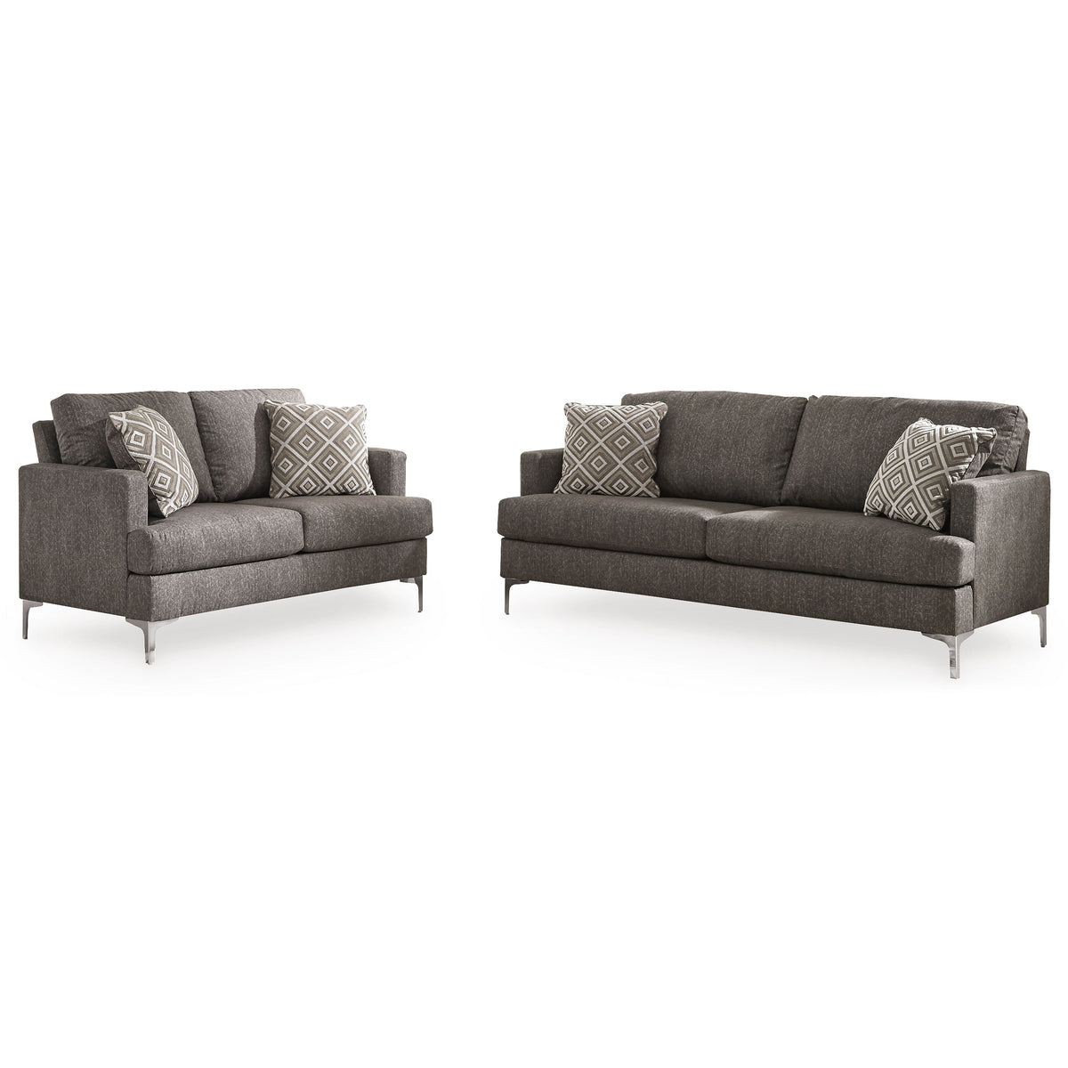 Arcola AS82604 2-Piece Living Room Set Java