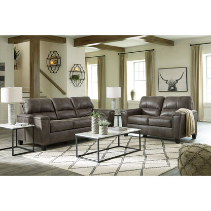 Navi AS94002 2-Piece Living Room Set Smoke