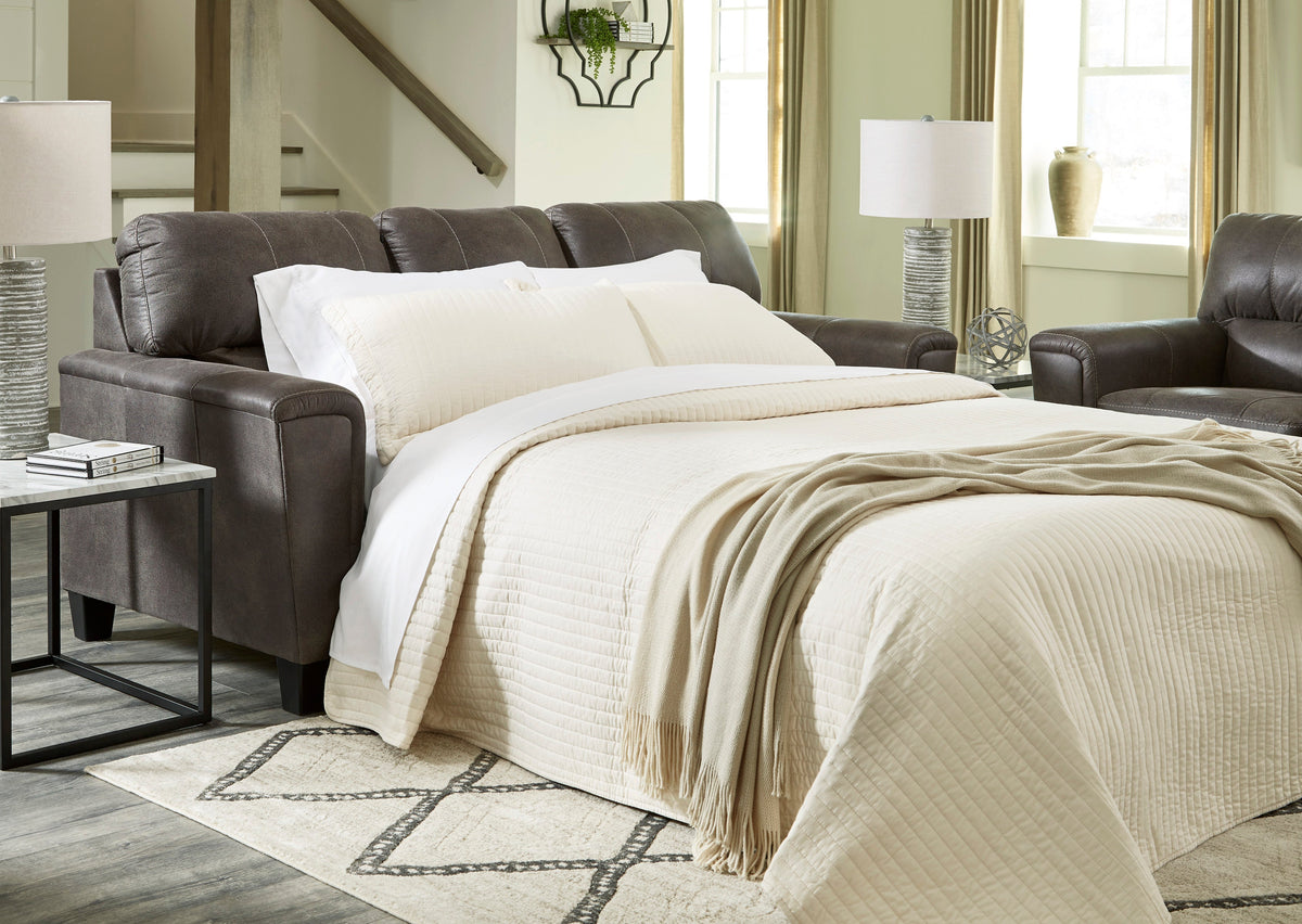 Navi AS94002 Queen Sofa Sleeper Smoke