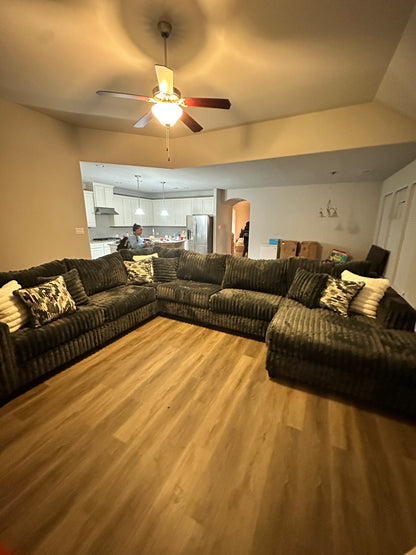 Big Texan 4pcs Sectional (GREY)