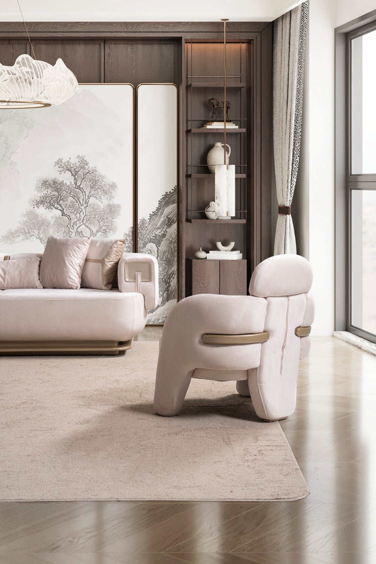 Athena 3-Piece Living Room Set