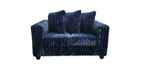 GIA SOFA & LOVESEAT SET NAVY