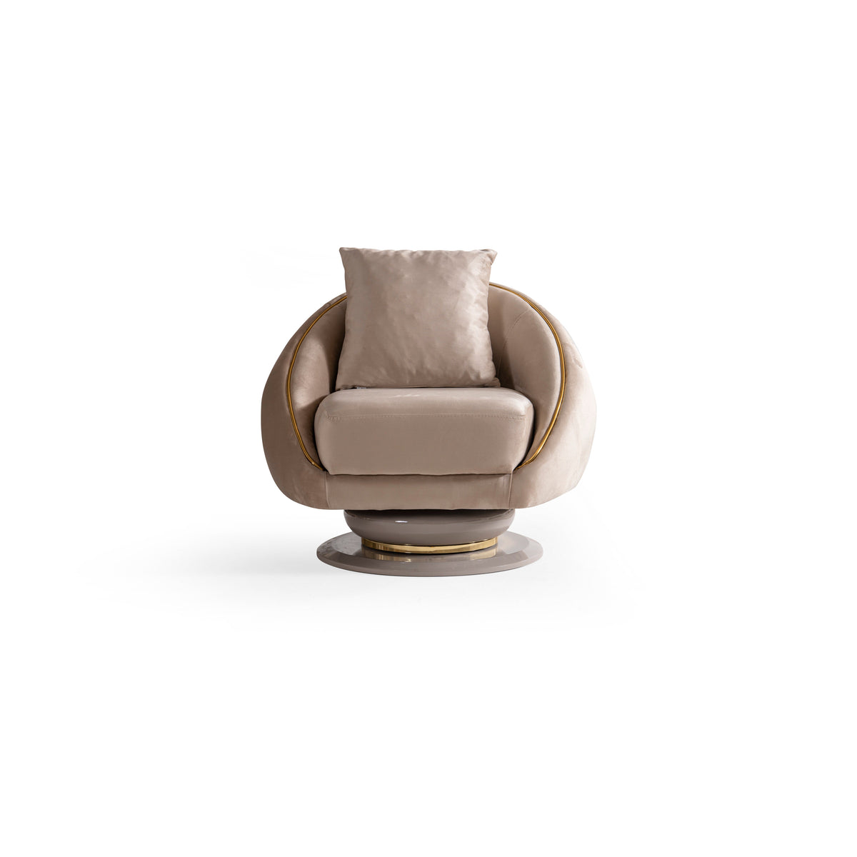 New Era Innovations Elysium 3-Piece Living Room Set Warm Neutral