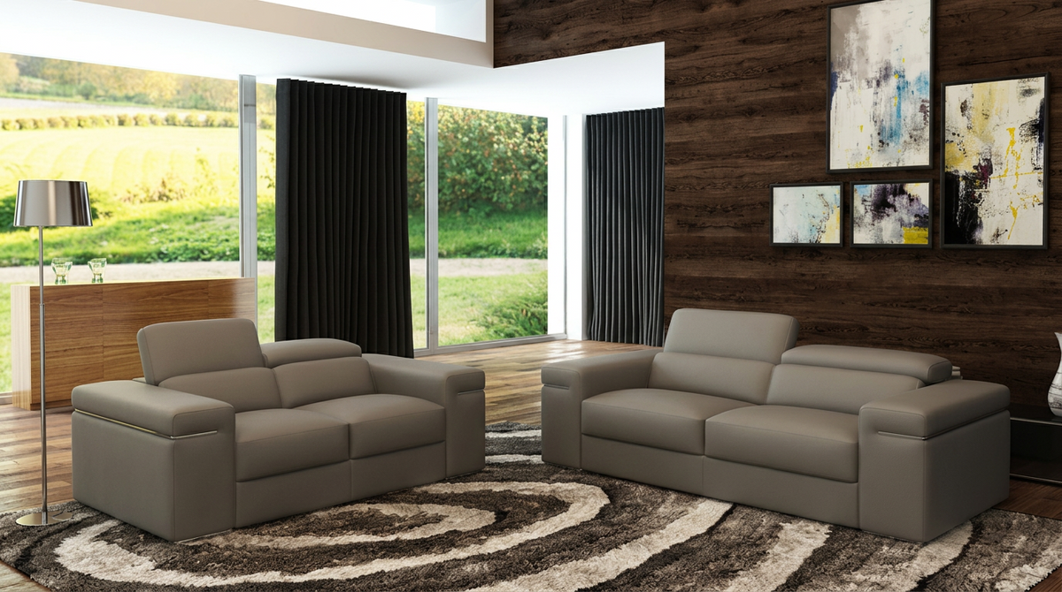 MI-8020 Soho Living Room Set Grey