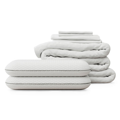 ASM1B0131 RH Mattress Protect Bundle Queen White