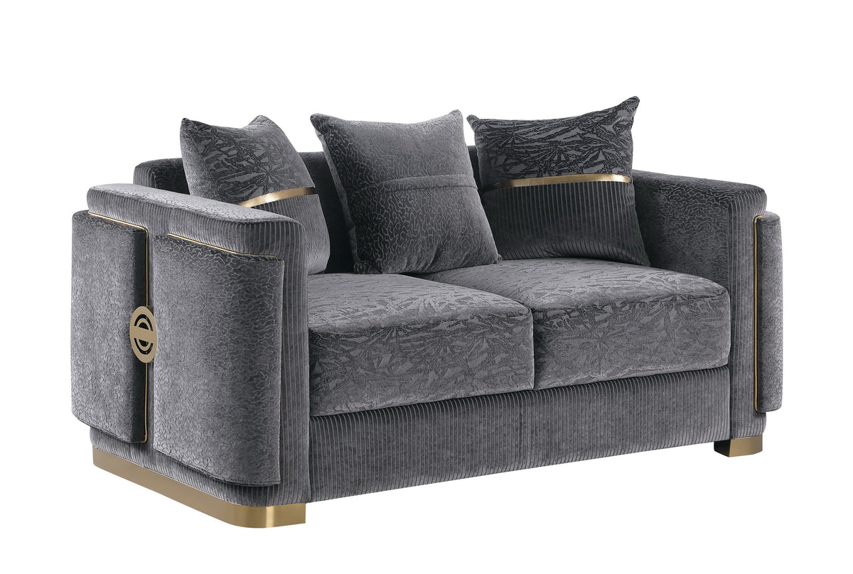 Capri S1001 Sofa Grey