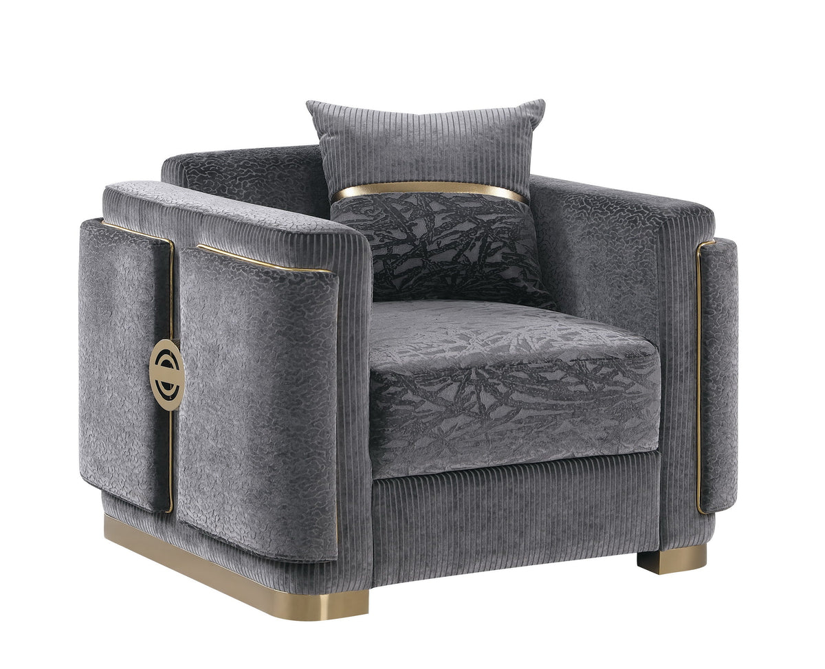 Capri S1001 Sofa Grey