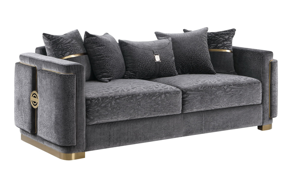 Capri S1001 Sofa Grey