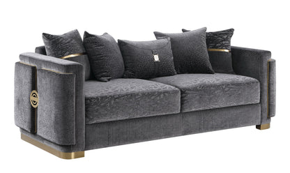 Capri S1001 Sofa Grey