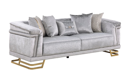 S1010 Amalfi Living Room Set Grey