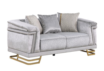S1010 Amalfi Living Room Set Grey