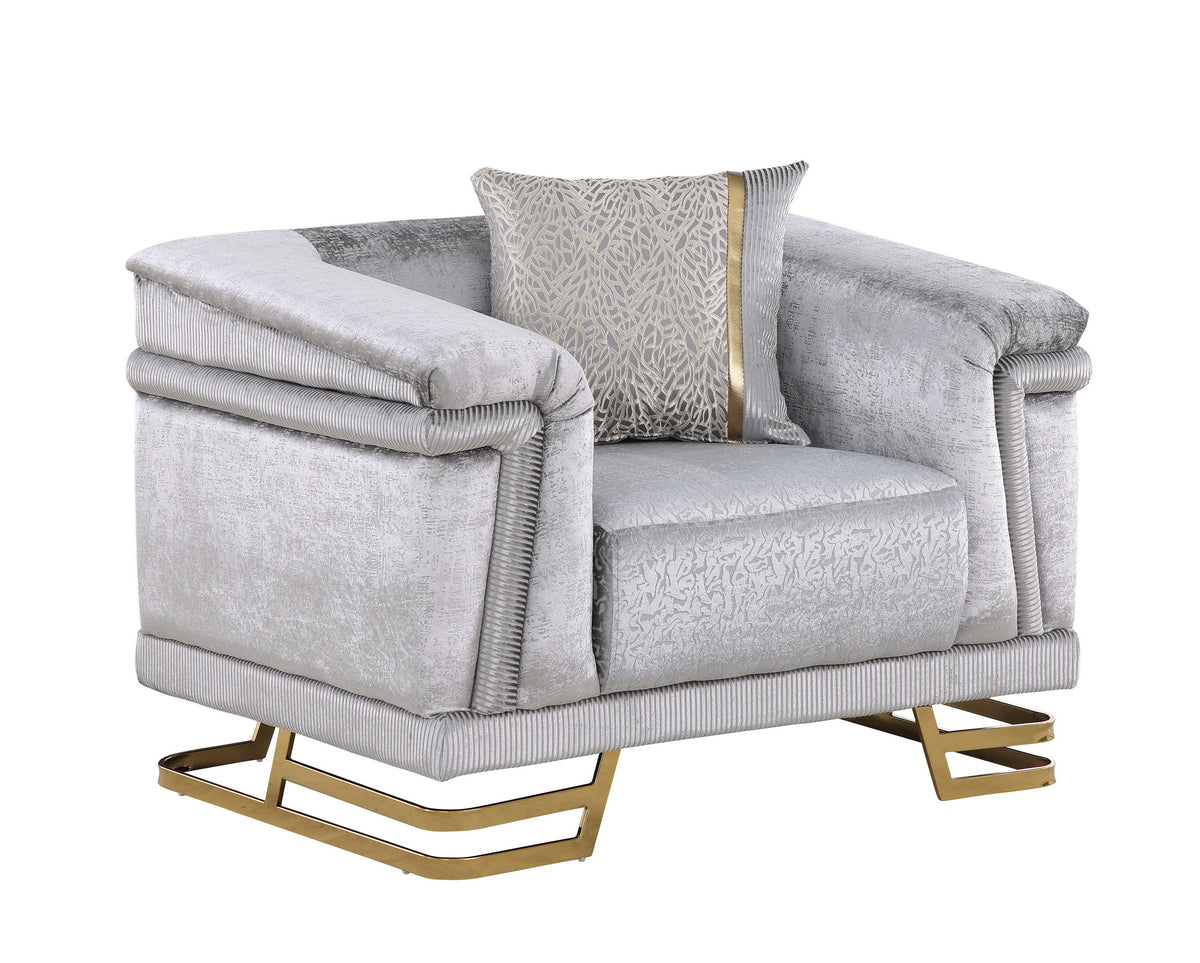 S1010 Amalfi Living Room Set Grey