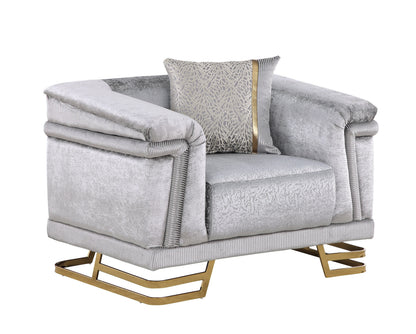 S1010 Amalfi Living Room Set Grey