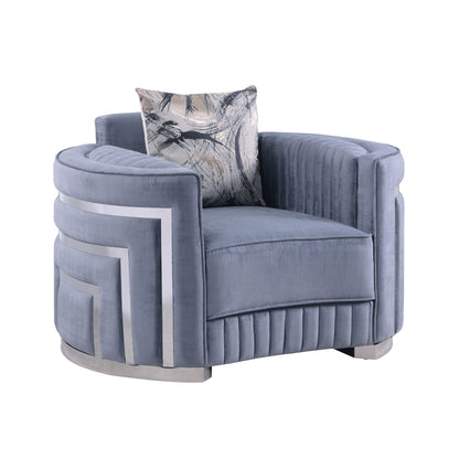 S3300 Minerva Living Room Set Grey