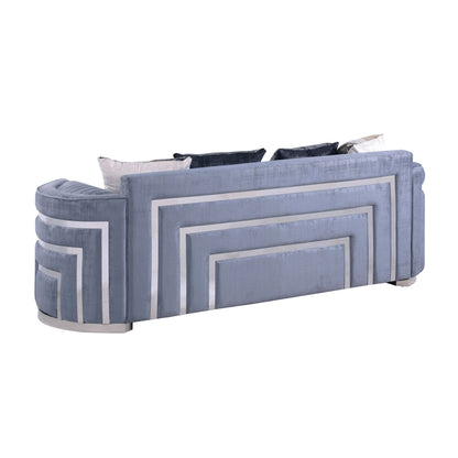 S3300 Minerva Living Room Set Grey