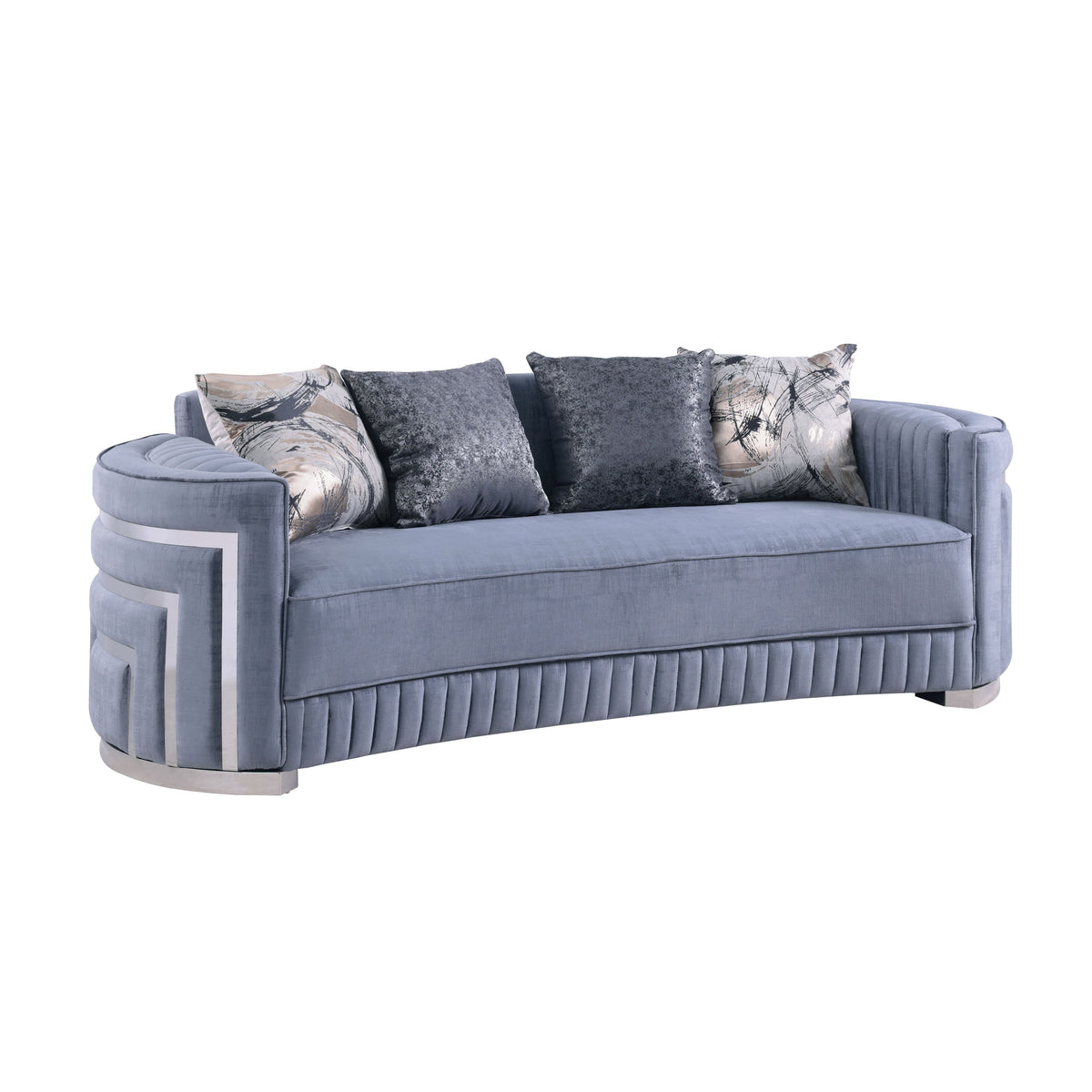 S3300 Minerva Living Room Set Grey