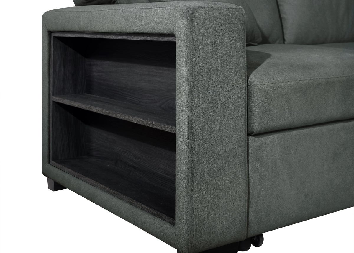 Bexley S3690 Sleeper Sofa Grey