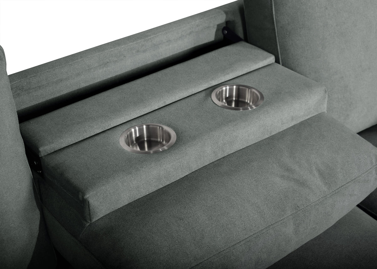 Bexley S3690 Sleeper Sofa Grey
