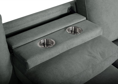 Bexley S3690 Sleeper Sofa Grey