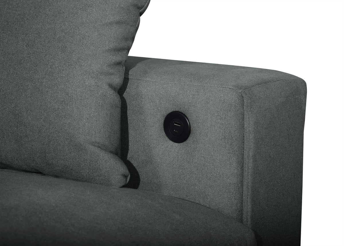 Bexley S3690 Sleeper Sofa Grey