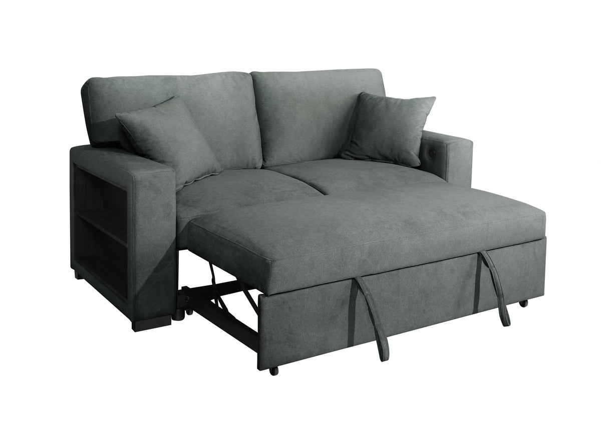 Bexley S3690 Sleeper Sofa Grey