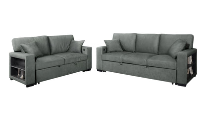 Bexley S3690 Sleeper Sofa Grey