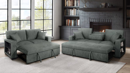 Bexley S3690 Sleeper Sofa Grey