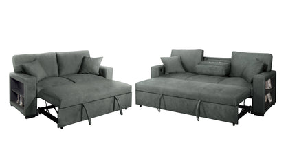 Bexley S3690 Sleeper Sofa Grey