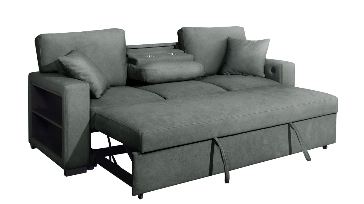 Bexley S3690 Sleeper Sofa Grey