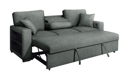 Bexley S3690 Sleeper Sofa Grey