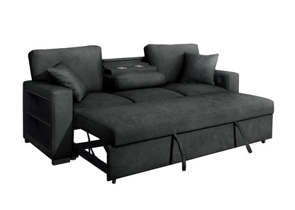 S3690 Bexley Sofa and Loveseat Set Black