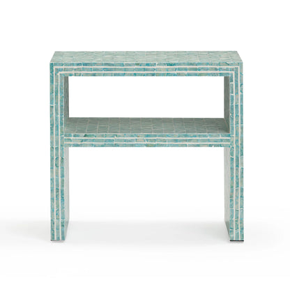Derry Capiz Shell Nightstand