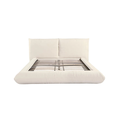 Romp Cream 100% Upcycled Linen Bed