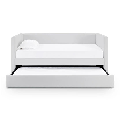 Alice Linen Twin Trundle Bed