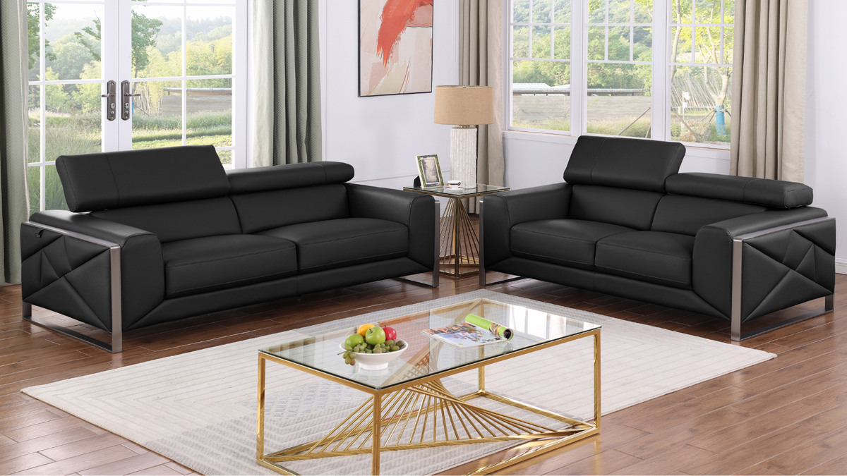 Giorgio MI-989 Living Room Set Black