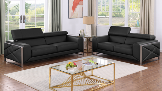 Giorgio MI-989 Living Room Set Black