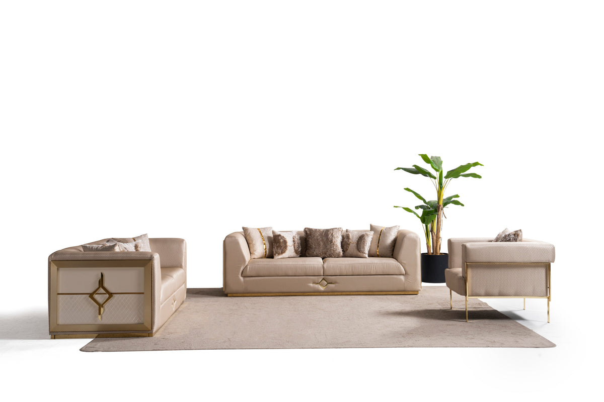 New Era Innovations Vega 3-Piece Living Room Set
