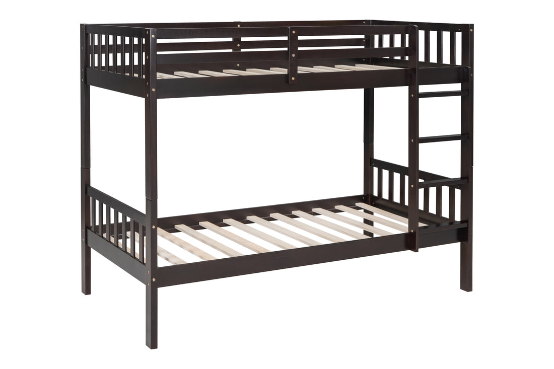 Twin/Twin Bunk Bed Espresso