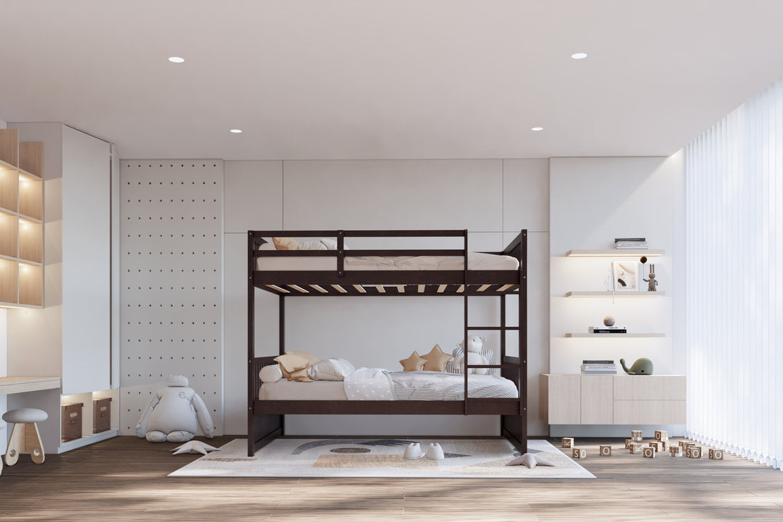 Twin/Twin Bunk Bed Espresso